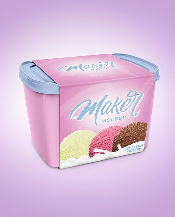 Mockup Sorvete - Mockup Ice Cream – imagem 14 Mockup Sorvete - Mockup Ice Cream – imagem 14