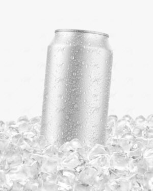 Mockup lata - Can mockup on ice – imagem 8 Mockup lata - Can mockup on ice – imagem 8