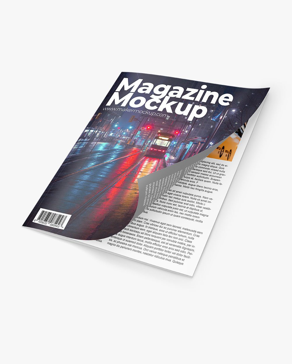 Mockup revista - Magazine – imagem 6 Mockup revista - Magazine – imagem 6