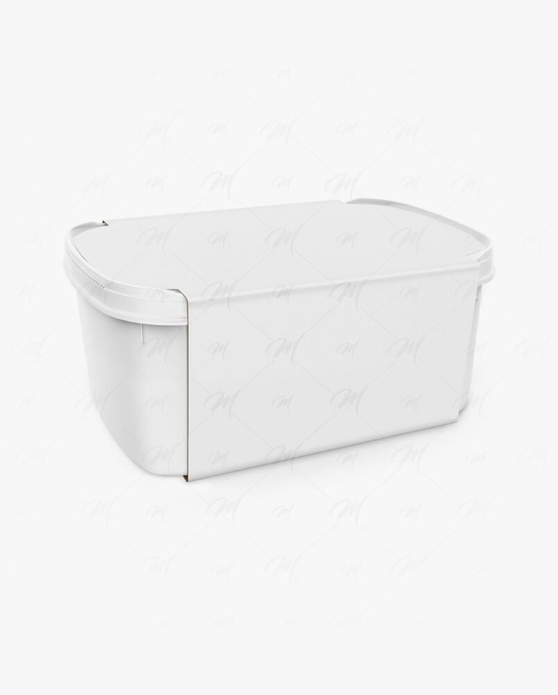 Mockup pote de Sorvete - Ice Cream Mockup