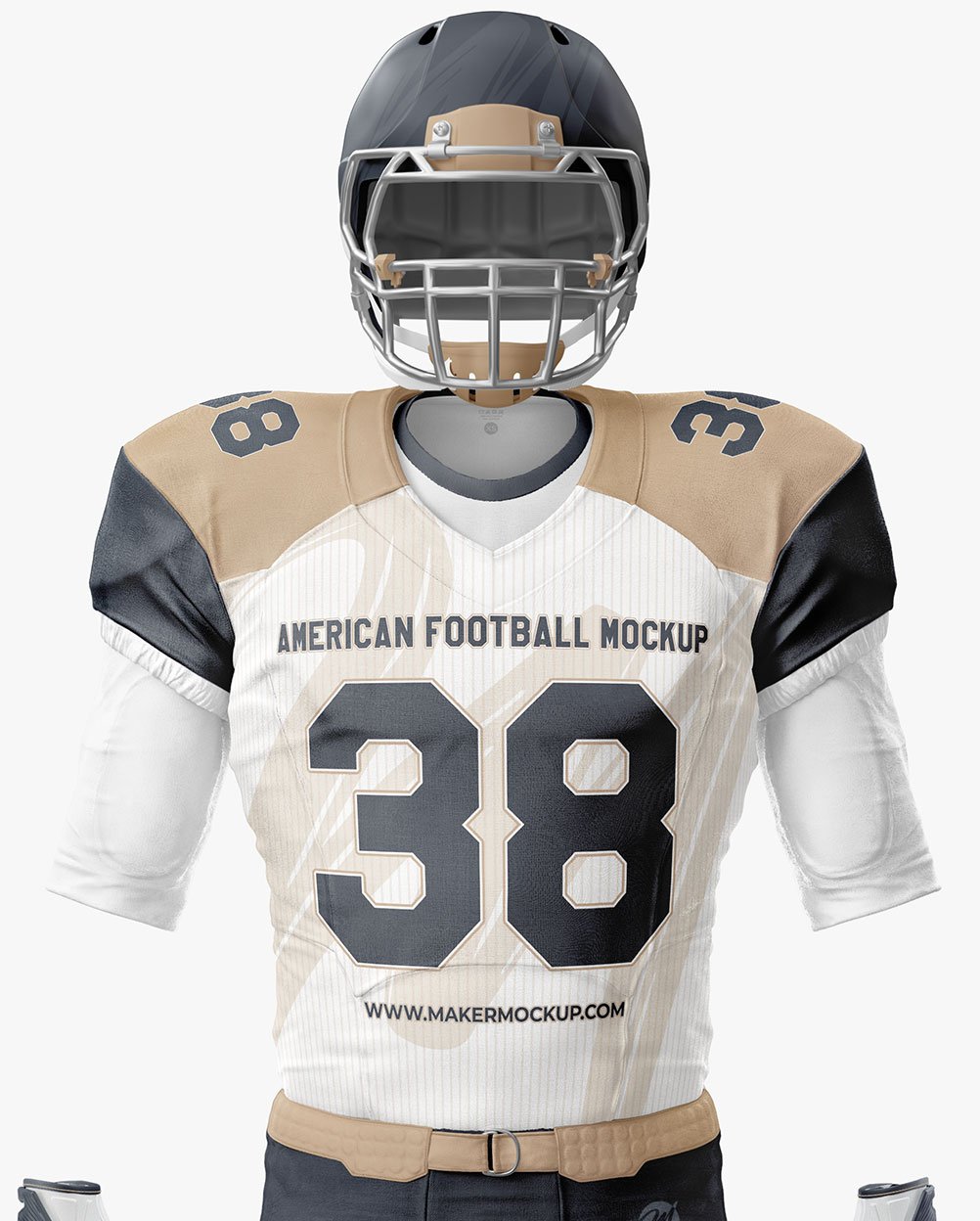 American Football Mockup - Front View – imagem 5 American Football Mockup - Front View – imagem 5