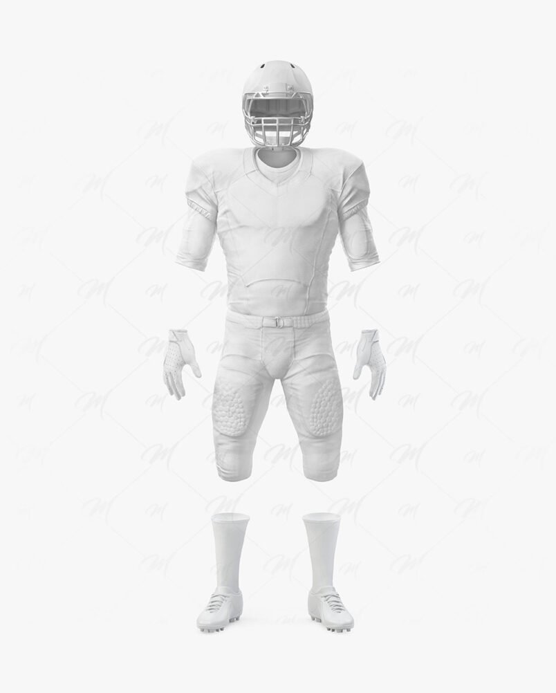 Mockup Uniforme de Futebol Americano Frente PSD