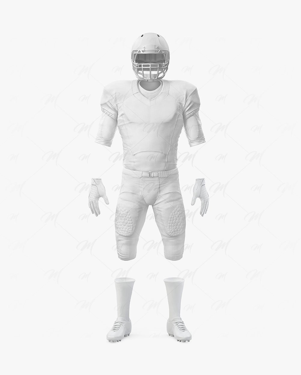 American Football Mockup - Front View – imagem 2 American Football Mockup - Front View – imagem 2