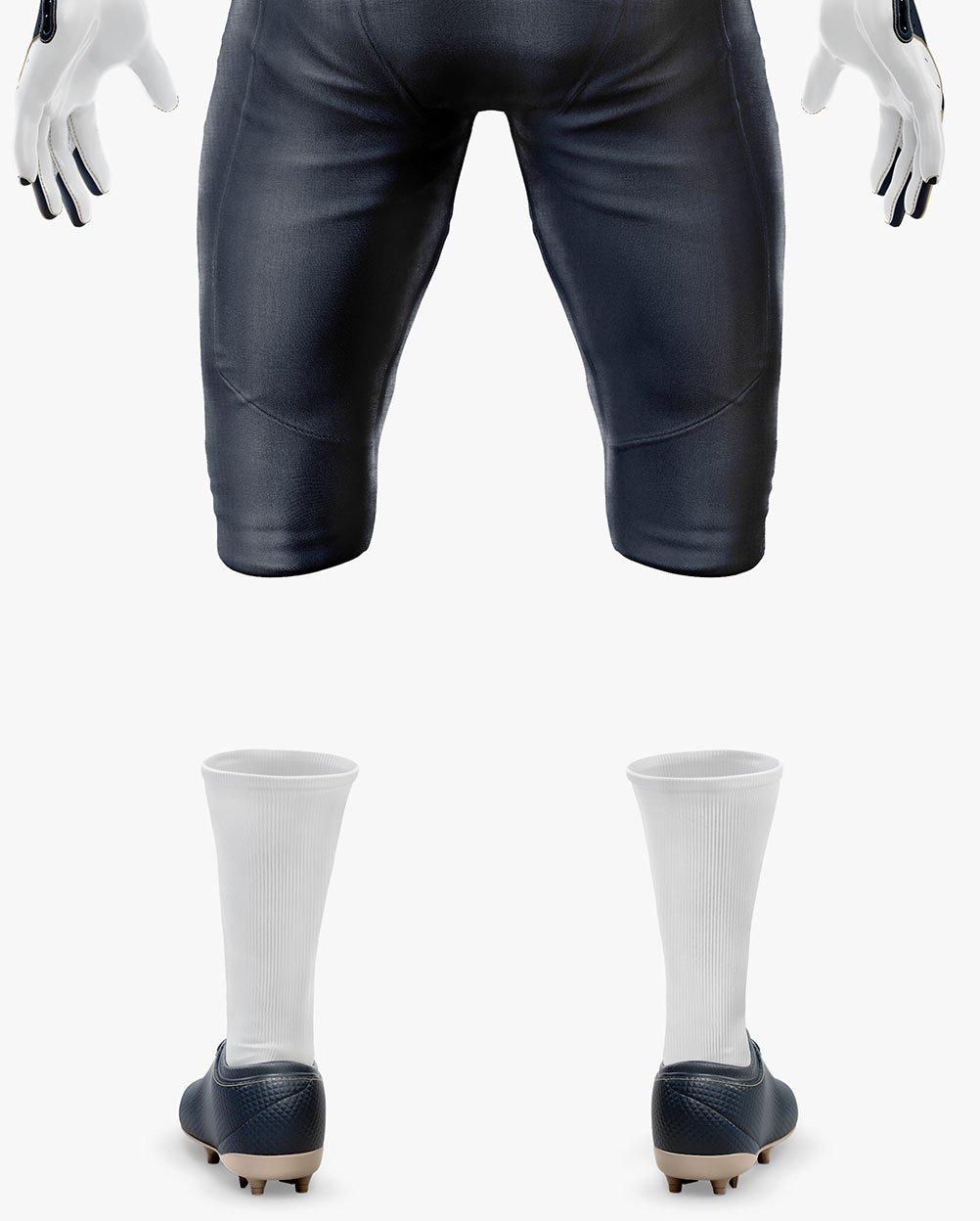 American Football Mockup - Back View – imagem principal American Football Mockup - Back View – imagem principal