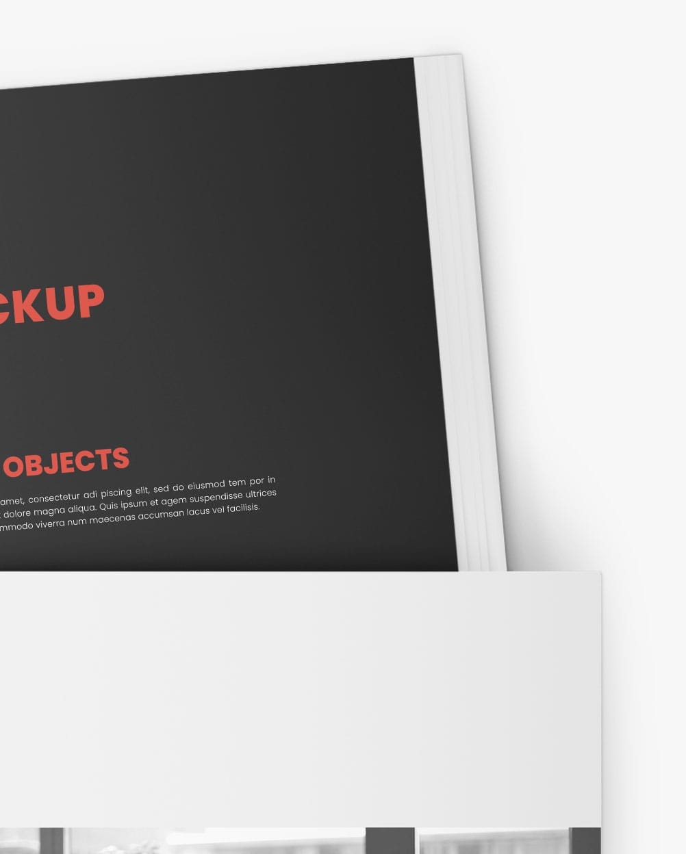 Mockup brochure - Mockup folheto horizontal – imagem principal Mockup brochure - Mockup folheto horizontal – imagem principal