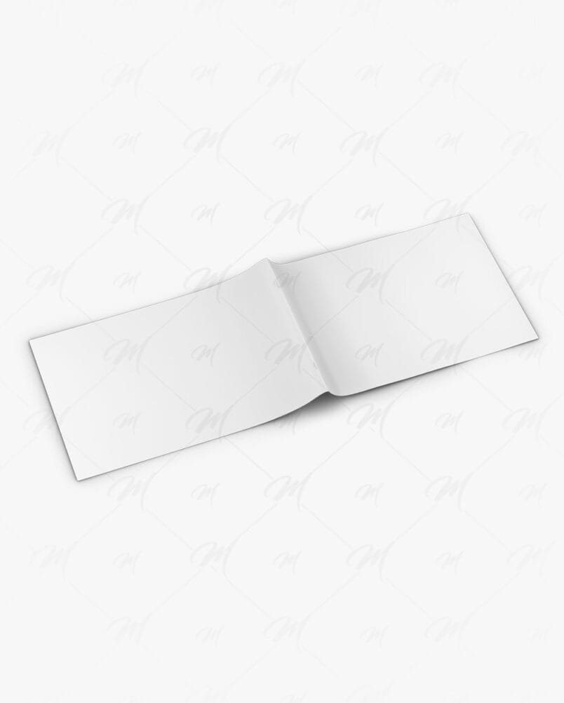 Mockup Folheto Horizontal PSD