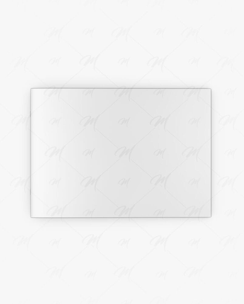 Mockup Folheto Horizontal PSD 6