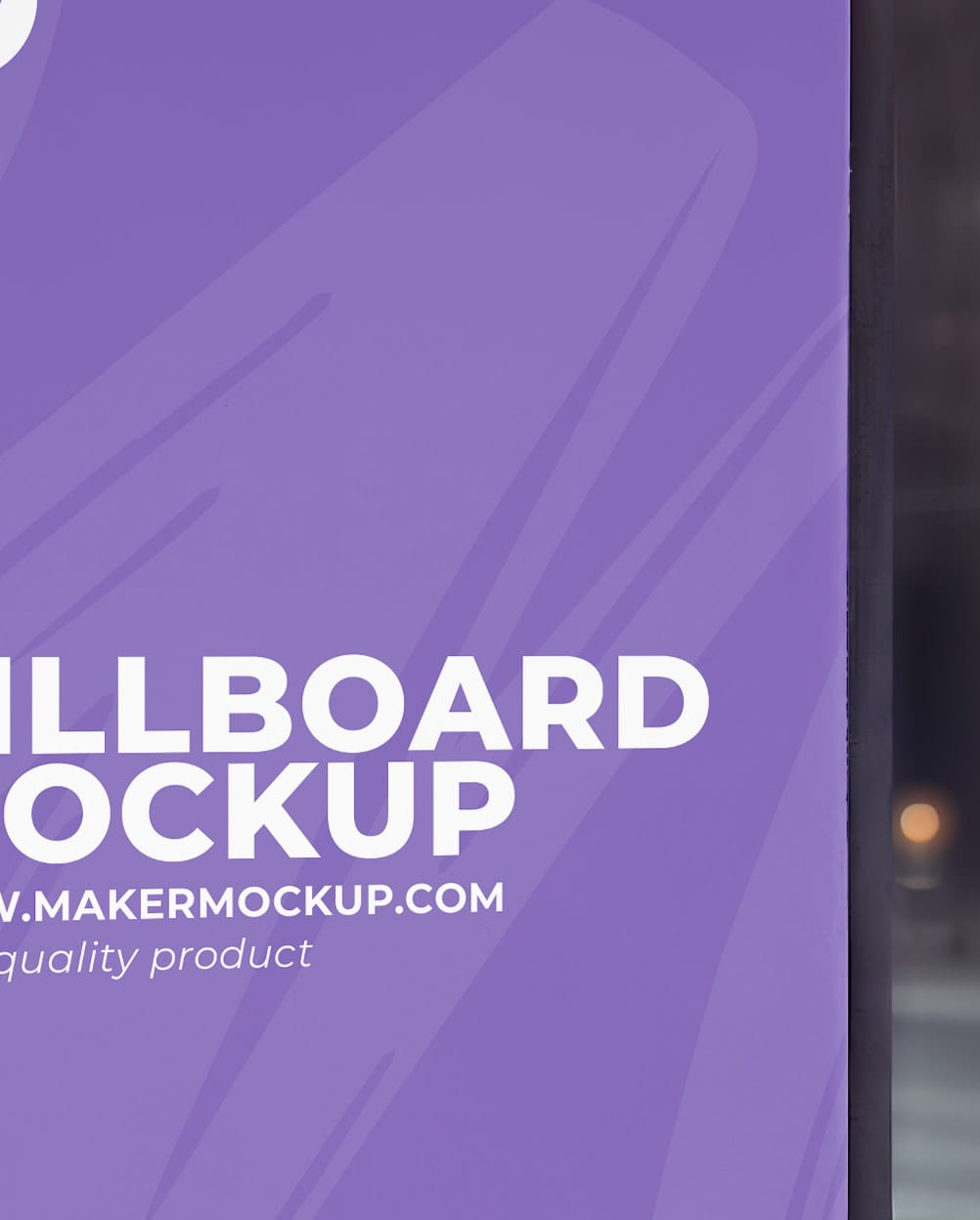 Billboard Mockup - Street – imagem 3 Billboard Mockup - Street – imagem 3