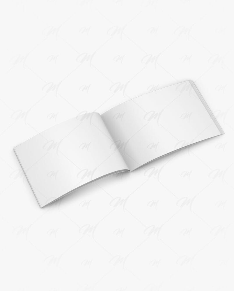 Mockup Folheto Horizontal PSD 8
