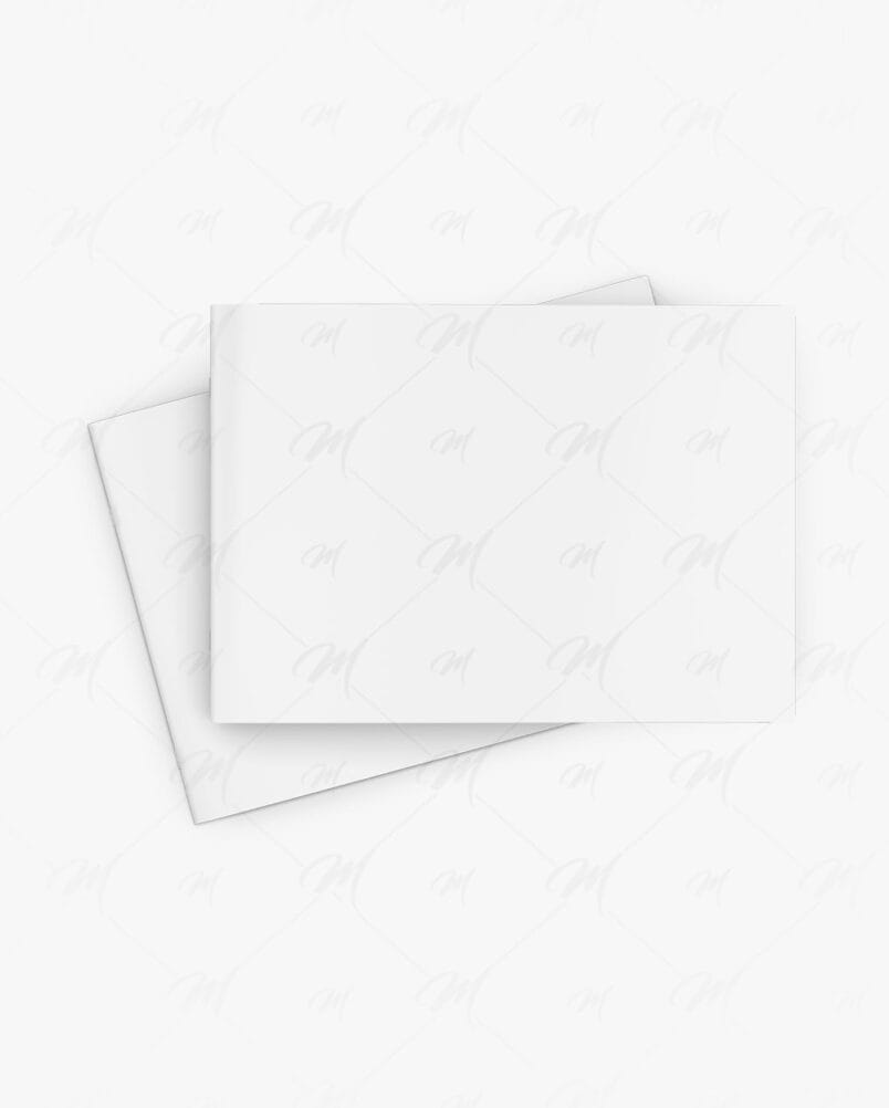 Mockup Folheto Horizontal PSD 10