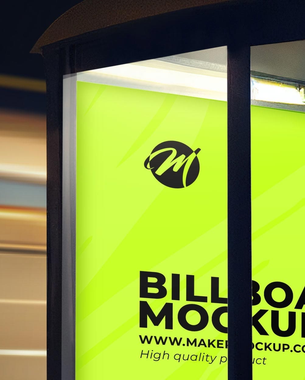 Ponto de ônibus mockup - Bus Stop – imagem 4 Ponto de ônibus mockup - Bus Stop – imagem 4