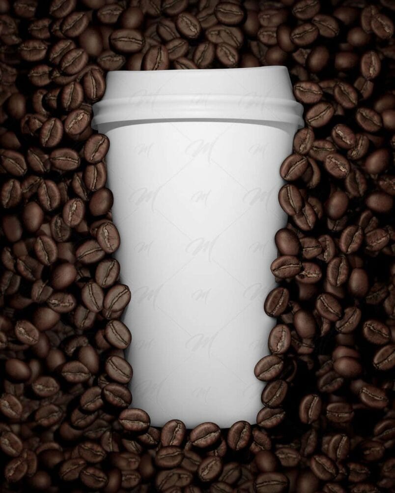 Mockup Copo de Café PSD