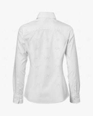 Mockup Camisa Social Feminina (Costas) - Dress Shirt – vista costas Mockup Camisa Social Feminina (Costas) - Dress Shirt – vista costas