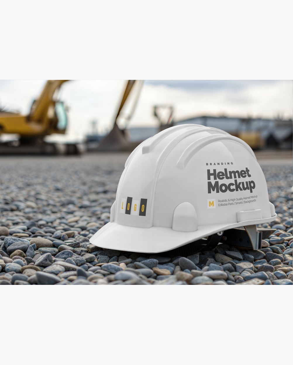 Mockup Capacete Segurança Canteiro PSD – imagem 11 Mockup Capacete Segurança Canteiro PSD – imagem 11