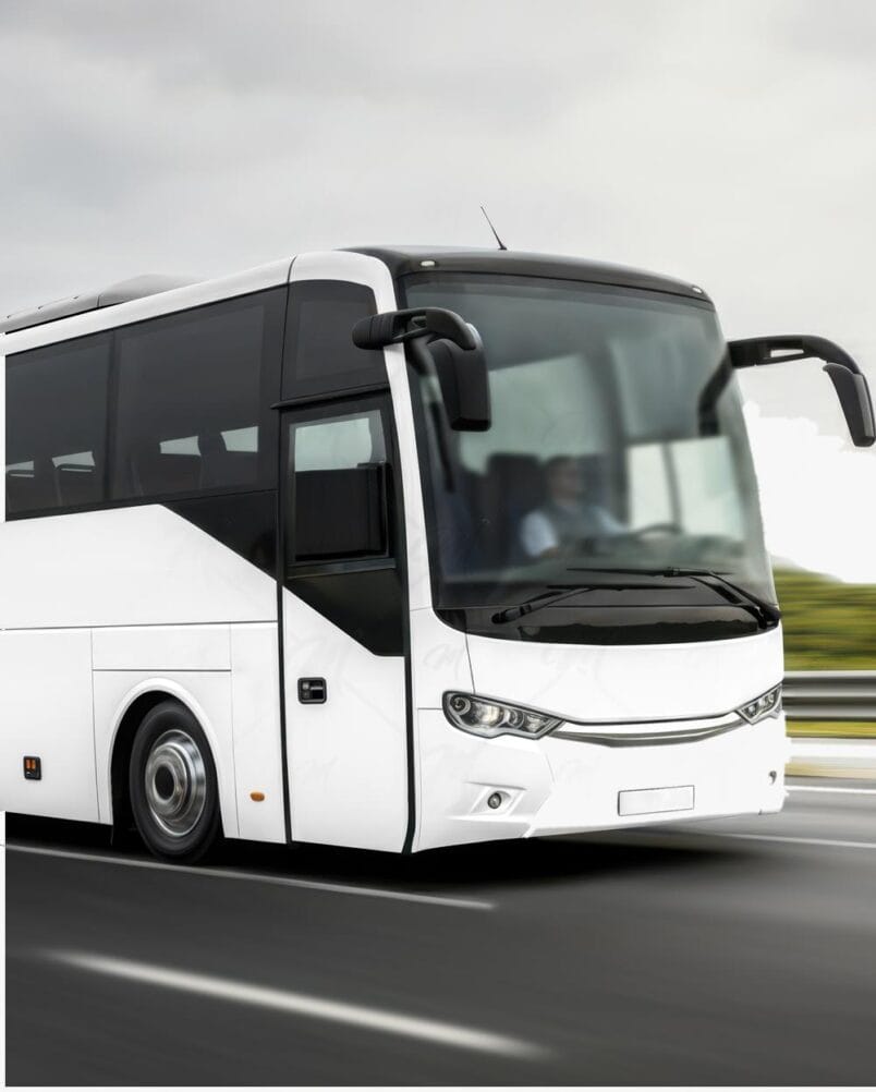 Mockup Ônibus Estrada PSD Editável