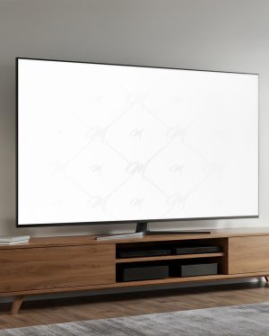 Mockup TV Sala Moderna - Mockup PSD Mockups de Objetos Editável Mockup TV Sala Moderna - Mockup PSD Mockups de Objetos Editável