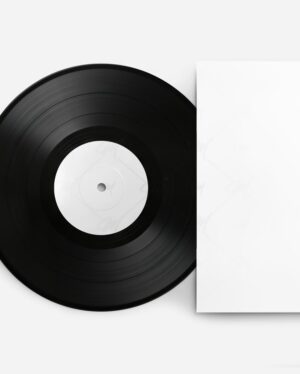 Mockup Disco de Vinil PSD – imagem 2 Mockup Disco de Vinil PSD – imagem 2
