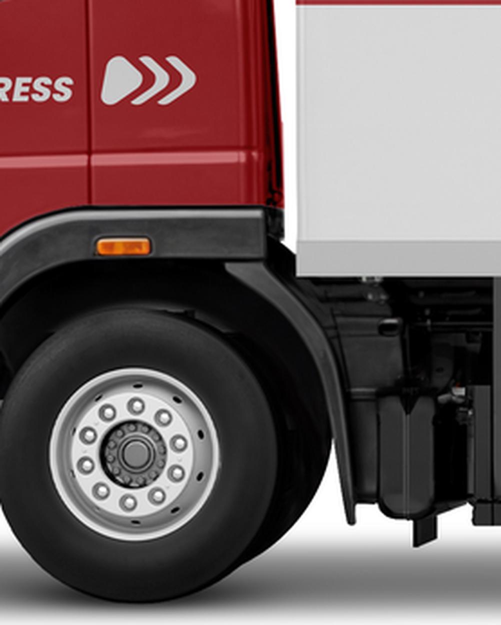 Mockup Caminhão Baú Estúdio PSD Realista – detalhe 8 Mockup Caminhão Baú Estúdio PSD Realista – detalhe 8