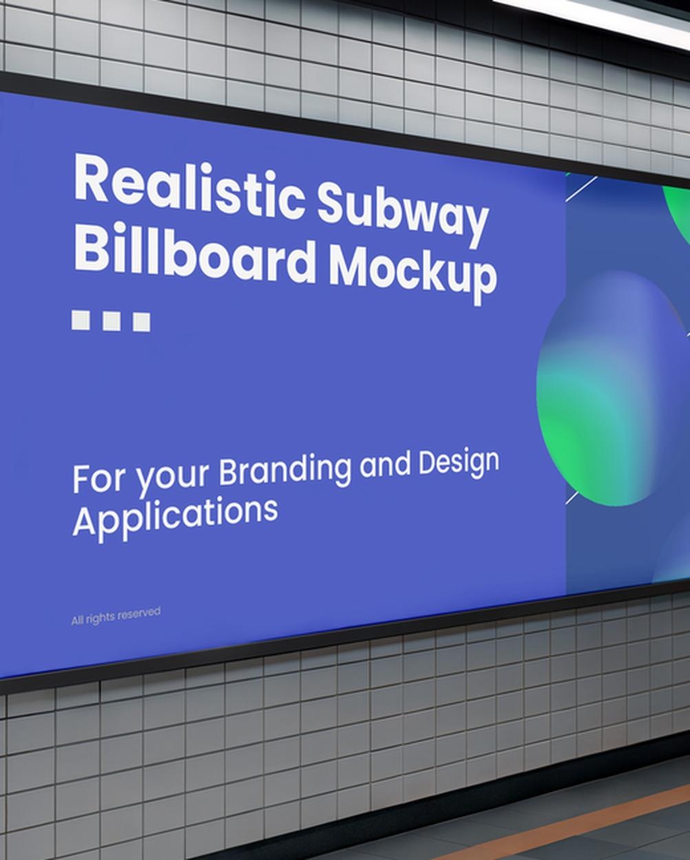 Mockup Anúncio Estação Metrô - Detalhe Realista Mockups de Publicidade Mockup Profissional Mockup Anúncio Estação Metrô - Detalhe Realista Mockups de Publicidade Mockup Profissional