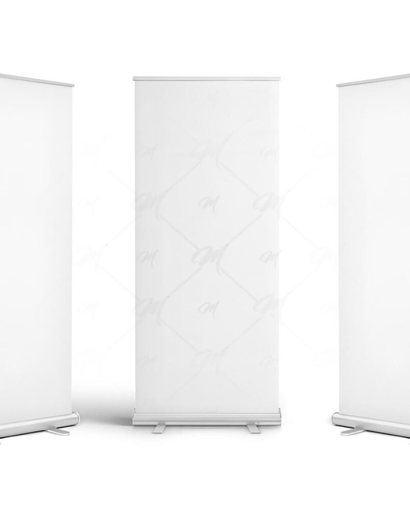 Mockup Banner Rollup Estúdio Fotográfico PSD