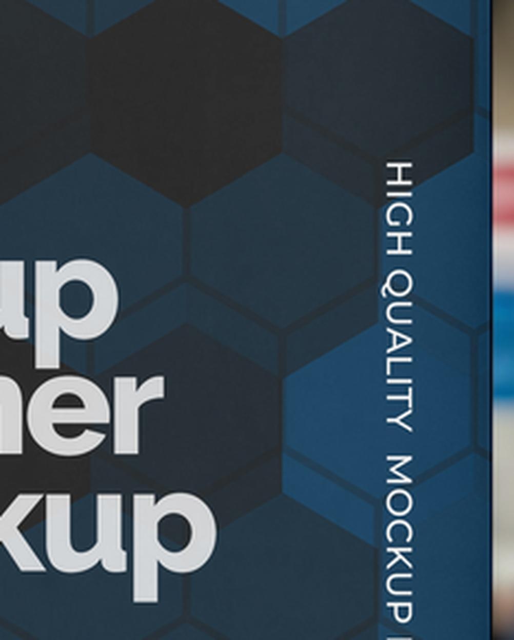 Mockup Banner Rollup Evento Comercial - Apresentação de Design Mockups de Publicidade PSD Mockup Banner Rollup Evento Comercial - Apresentação de Design Mockups de Publicidade PSD