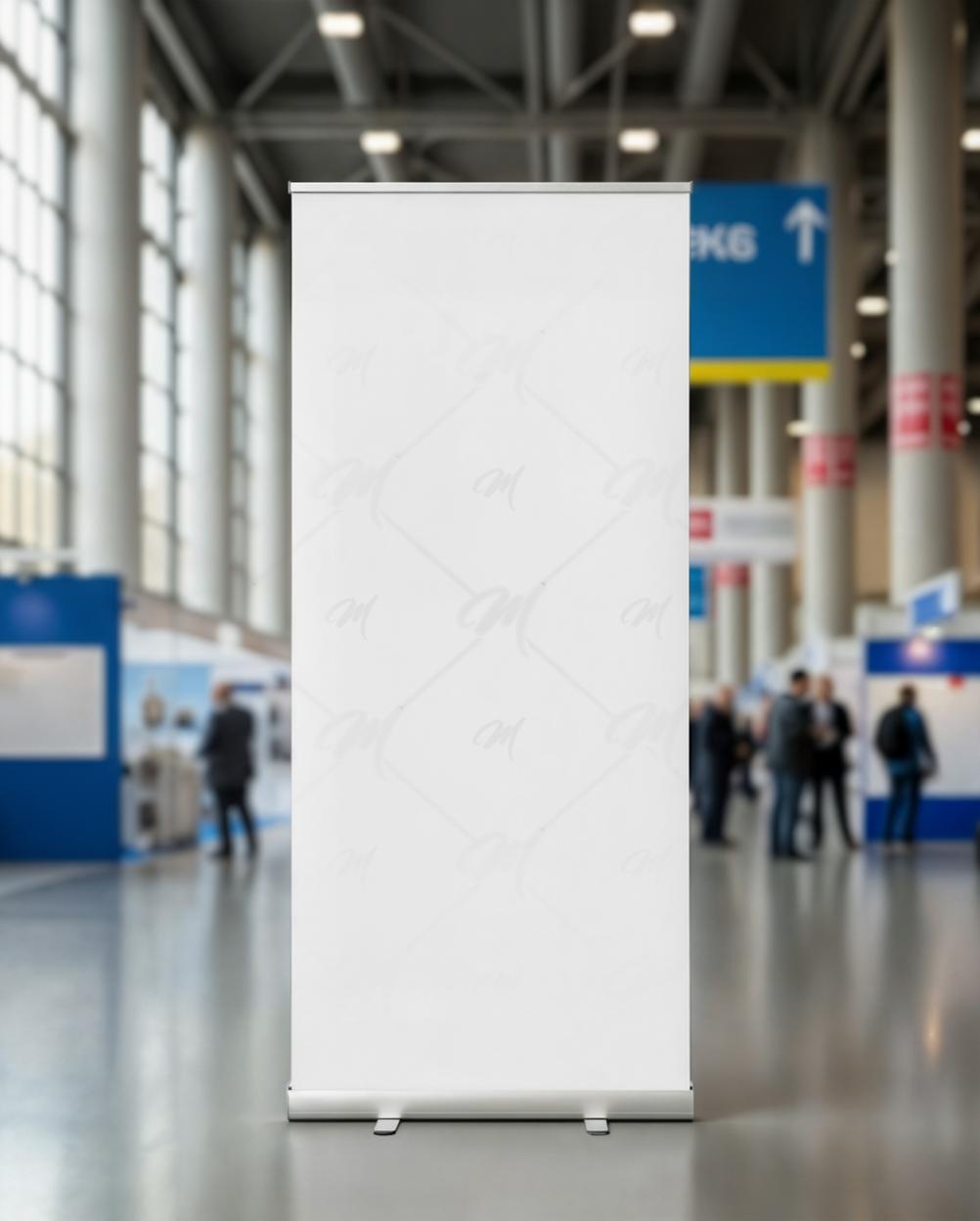 Mockup Banner Rollup Evento Comercial - Mockup PSD Mockups de Publicidade Editável Mockup Banner Rollup Evento Comercial - Mockup PSD Mockups de Publicidade Editável
