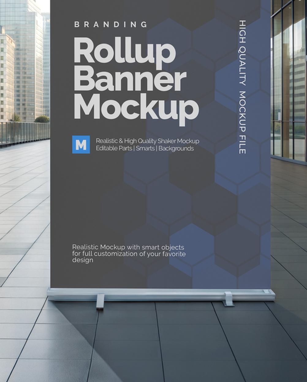 Mockup Banner Rollup Fachada Comercial - Perspectiva Mockup Mockups de Publicidade Download Mockup Banner Rollup Fachada Comercial - Perspectiva Mockup Mockups de Publicidade Download