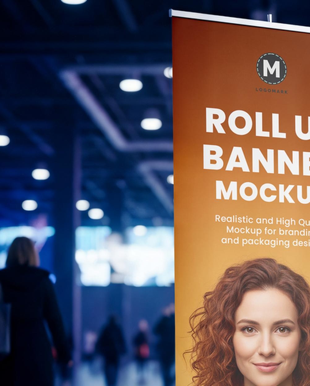 Mockup Banner Rollup Shopping Center - Mockup Mockups de Publicidade Editável no Photoshop Mockup Banner Rollup Shopping Center - Mockup Mockups de Publicidade Editável no Photoshop