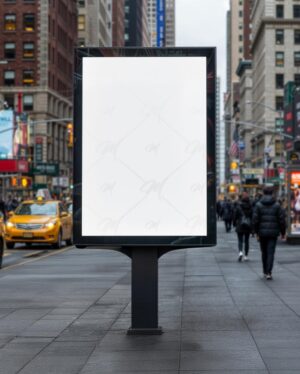 Mockup Billboard Rua Movimentada - Mockup PSD Mockups de Publicidade Editável Mockup Billboard Rua Movimentada - Mockup PSD Mockups de Publicidade Editável