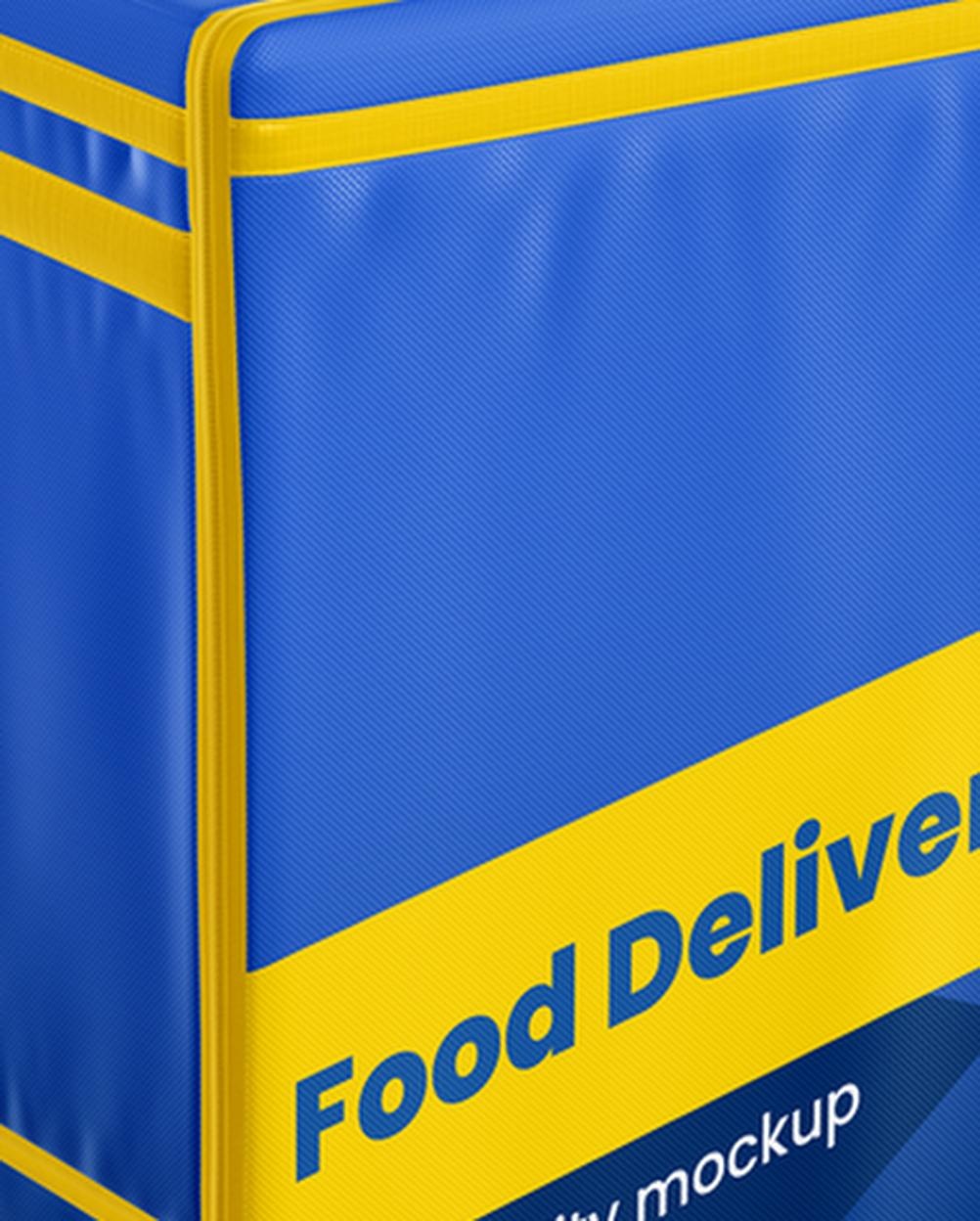 Mockup Bolsa Térmica Delivery Superfície Neutra - Detalhe Realista Mockups de Objetos Mockup Profiss Mockup Bolsa Térmica Delivery Superfície Neutra - Detalhe Realista Mockups de Objetos Mockup Profissional