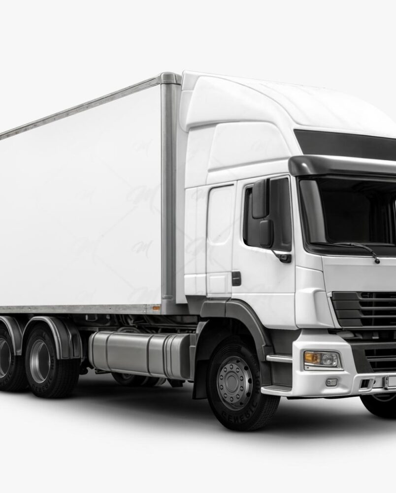Mockup Veículo Transporte Estúdio Fotográfico Premium PSD
