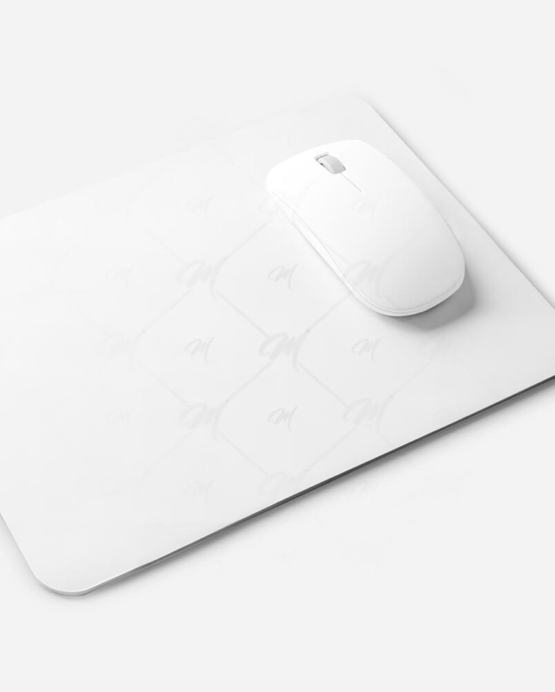 Mockup Mouse Pad Escritório Moderno PSD