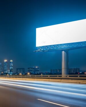 Mockup Outdoor Estrada Noturna - Mockup PSD Mockups de Publicidade Editável Mockup Outdoor Estrada Noturna - Mockup PSD Mockups de Publicidade Editável