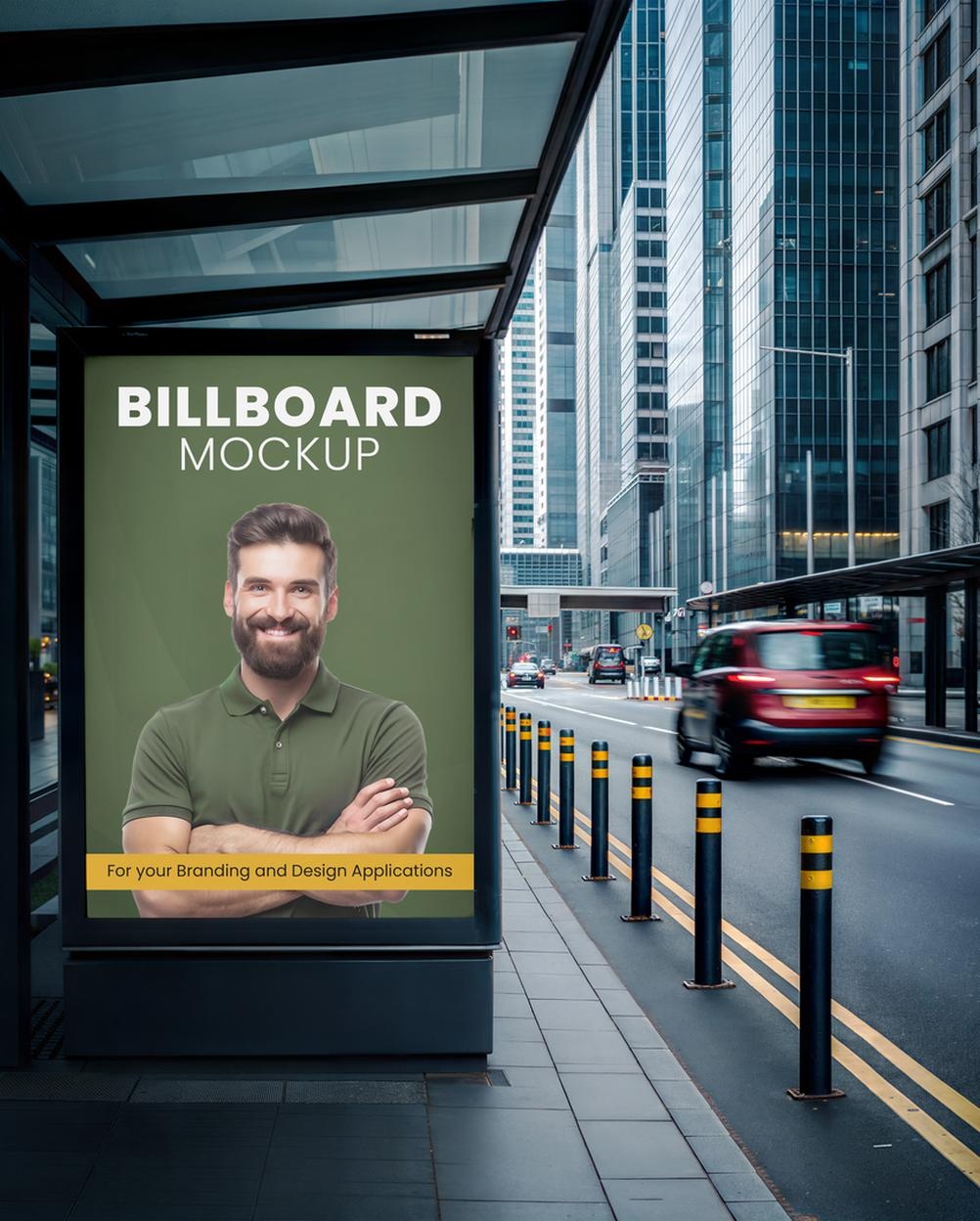 Mockup Painel Anúncio Ponto Urbano - Vista Frontal Mockup Mockups de Publicidade para Download Mockup Painel Anúncio Ponto Urbano - Vista Frontal Mockup Mockups de Publicidade para Download