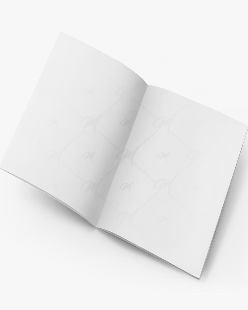 Mockup Revista Aberta PSD Realista