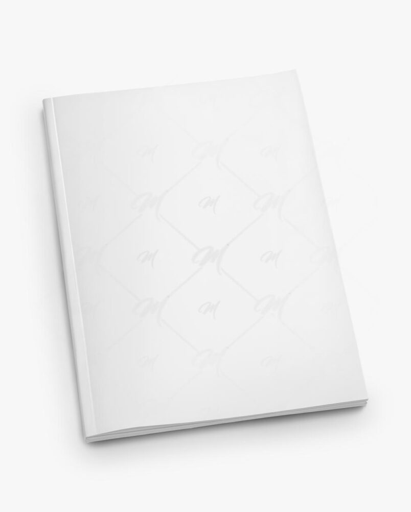 Mockup Revista Superfície Neutra Mockup Revista Fechada Superfície Neutra PSD